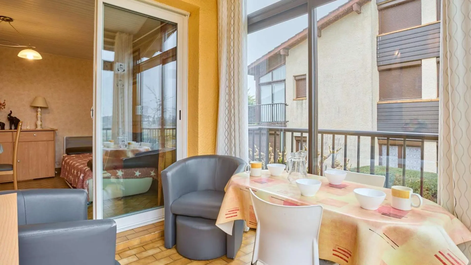 Apartman T2 Bis Lumineux Avec Veranda, Parking Gratuit, Wifi, Proche Nature - Fr-1-841-33 Barbotan-les-Thermes
